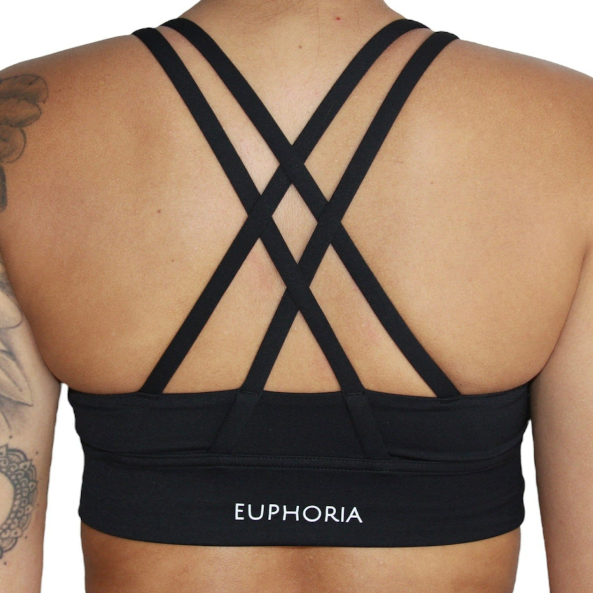 EDEN Bra - Charcoal Black – Euphoria Athletics